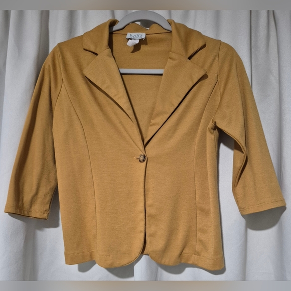 Jackets & Blazers - Mustard Women's Jacket